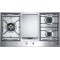 Bertazzoni PM36 3 0GX Εστία Αερίου Αυτόνομη 86x50cm Inox